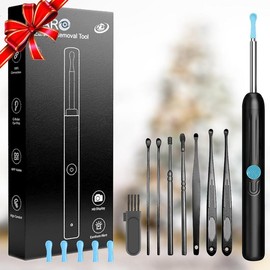 Ear Wax Removal Tool With Camera, 1 Set Portable Type-C Rechargeable Ear Cleaner, Waterproof Endoscope Ear Cleaning Tool, Christmas Gift, Winter & New Year Gift
