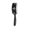 T4B LUSSONI Flexible Hair Brush, Detangling Brush, Antistatic Styling Brush,