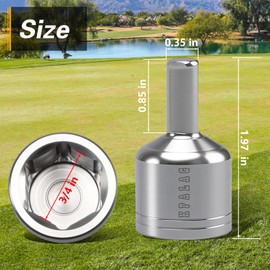 KPALAG Upgraded Stainless Steel Scissor Jack Socket Drill Adapter Compatible with 3/8" and 1/2" Power Drills for 3/4" Hex Drive Jacks