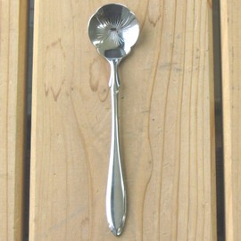 Nagao Tsubamesanjo Flower Cutlery, Coffee Spoon, Pansies, Set of 5, 4.8 inches (12.3 cm), Gift Packaging, Made in Japan
