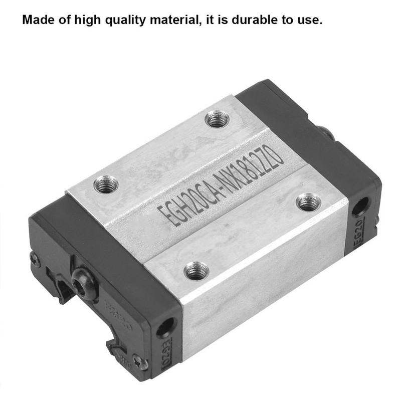 1pcs EGH20CA Mini Linear Motion Guide Rail Block Slider Bearing