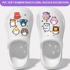 SULIVES 33PCS Squishmallow Croc Charms Set - Waterproof PVC Shoe