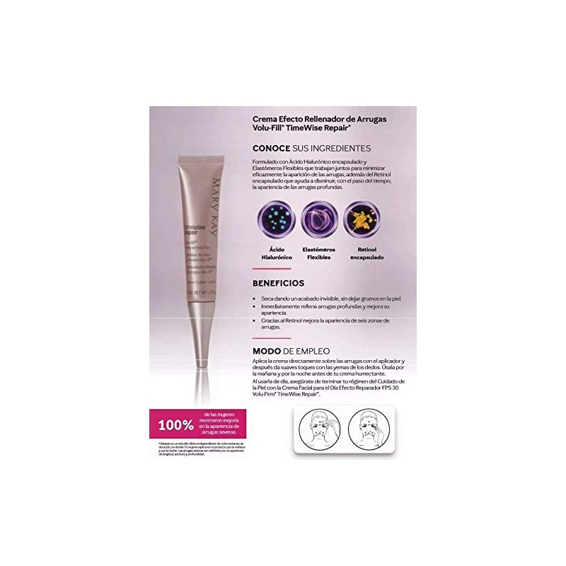 Crema Efecto Rellenador de Arrugas Volu-Fill TimeWise Repair