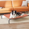 Love's cabin Elevated Cooling Dog Bed for Large Dogs, Portable