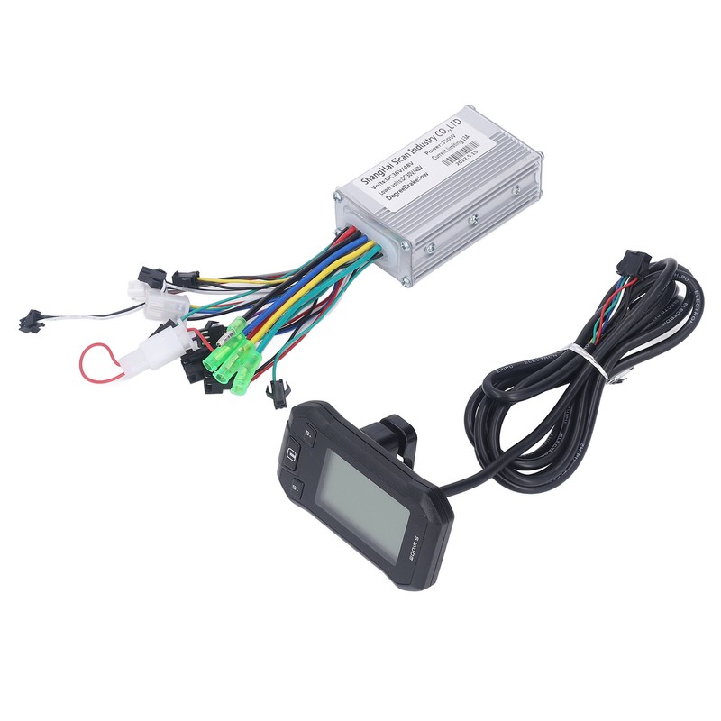 36V 48V 350W Motor Controller LCD Display Panel Electric Brushless