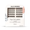 Silly George Pop-On Lashes - DIY 1-Step Pre-Glued Faux Eyelash