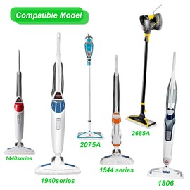 GANGXUN 6 Pack Steam Mop Replacement Pads for Powerfresh Steam Mop 1940 1806 1544 2075 2685A 2181 2814 Series, Model 19402 19404 19408 19409 1940A 1940F 1940Q 1940T 1940W B0006 B0017 2075A