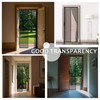 YRH Magnetic Fly Screen Door with Stay Open Buckles -