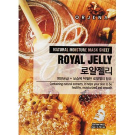 ORJENA | Natural Moisture Royal Jelly Mask Sheet | 23mL X 3 PACK | K-Beauty