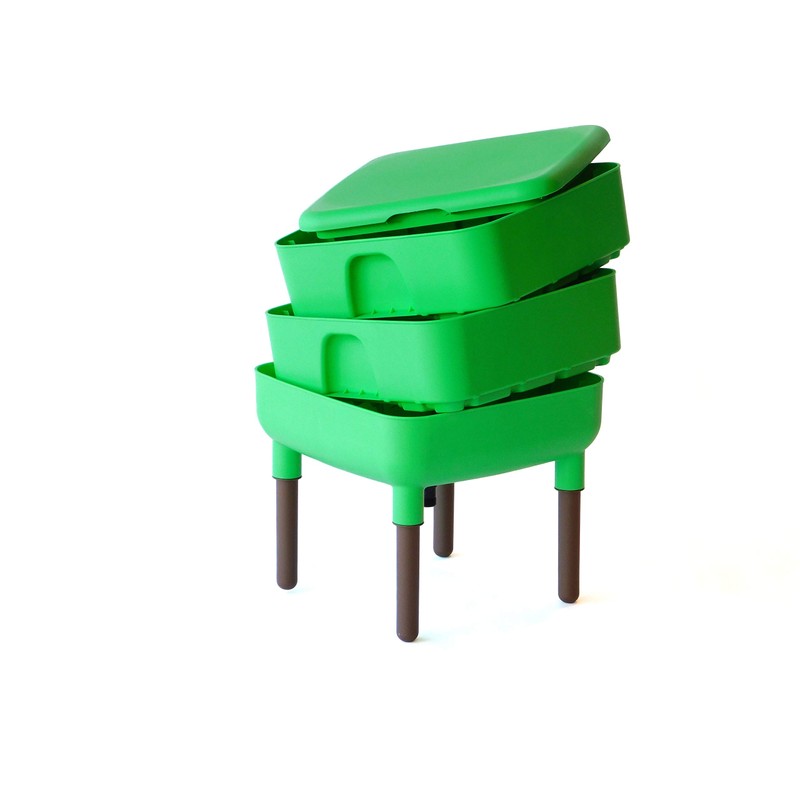 The Essential Living Composter, Worm Composter (Green)