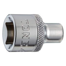 TONE HP4BT Bit Holder Socket, 1/2 Inch (12.7 mm) Drive & 1/4 Inch (6.35 mm) Bit