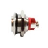Alpinetech 19mm 3/4" Momentary NC Stainless Steel Metal Push Button