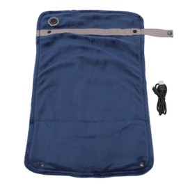 USB Heated Blanket with Temperature Control Mutipurpose Electric Heated Throw Warm Cozy Knee Heating Blanket Home Office Navy Blue