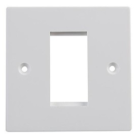 CONEC2, 1G 25X50 WALLPLATE, Wall Plates and Floor Boxes Audio Visual Cable, Qty X 1 | CLB460A1