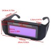 Unbranded 1*Solar Powered Auto Darkening Welding Mask Helmet Eyes Goggle
