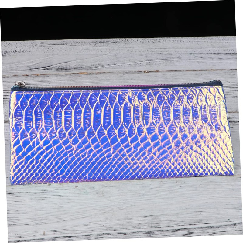 FOMIYES Fish Scale Sequin Makeup Bag Toiletry Bag Travel Tote
