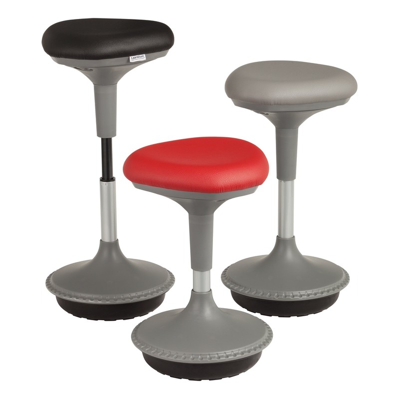 Learniture Adjustable Height Active Learning Stool for Office Desks and