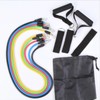 11pcs/set Latex Resistance Bands Multifunction Elastic Exercise Resistance Bands Expander