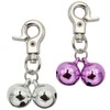 KITTAIL Bells for Dog Collars - 2 Pack Stainless Steel