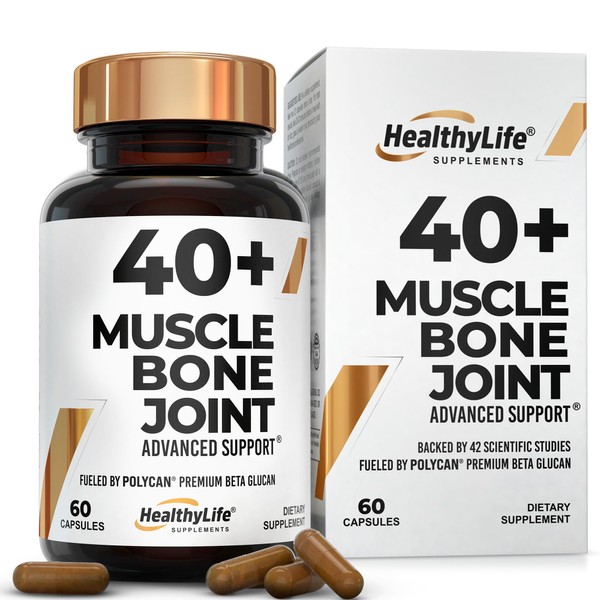 40+ MUSCLE BONE JOINT ADVANCED SUPPORT Prevents Muscle Loss and