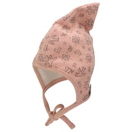 Sterntaler Baby Girl Bonnet Baby Bonnet Toy Hat - Baby Bonnet Baby Hat - Cotton with Tie Band - Pink, pink