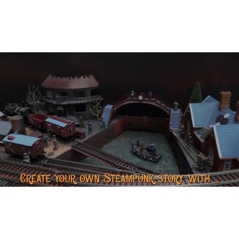 Bassett-Lowke BL8009 SteamPunk Tea Chest Railway accessorie