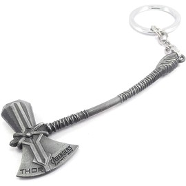 Khybex International Thor Keychain Stormbreaker Axe Keychain Hammer Thor Keychain, Hammer Key Ring God of War Axe Keychains