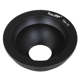 Haoge TBA-75 75mm Metal Hemisphere Adapter for Gitzo Systematic Series 3 4 5 Tripod Head Fits 75mm Manfrotto Gitzo Sachtler Tripod Fluid Video Heads