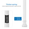 Amazer Spring Tension Shower Curtain Rod, 54-90 Inches Rust-Resistance Shower