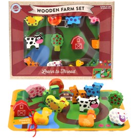 Atoz 65848 Wooden Farm, Green