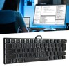 Mechanical Keyboard 61 Key RGB Lighting Blue Switch Ergonomic 60%