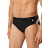 Schiesser Men's Briefs Swimming Trunks, black