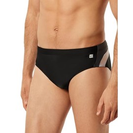 Schiesser Men's Briefs Swimming Trunks, black