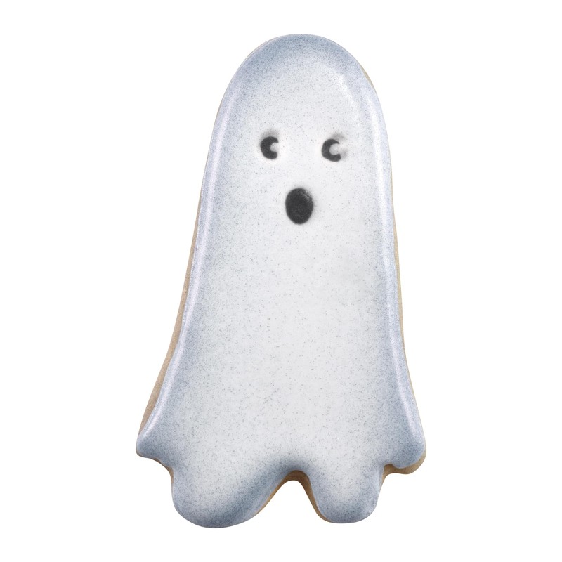 R & M International 8025 Ghost Shaped Tinplated Steel Cookie