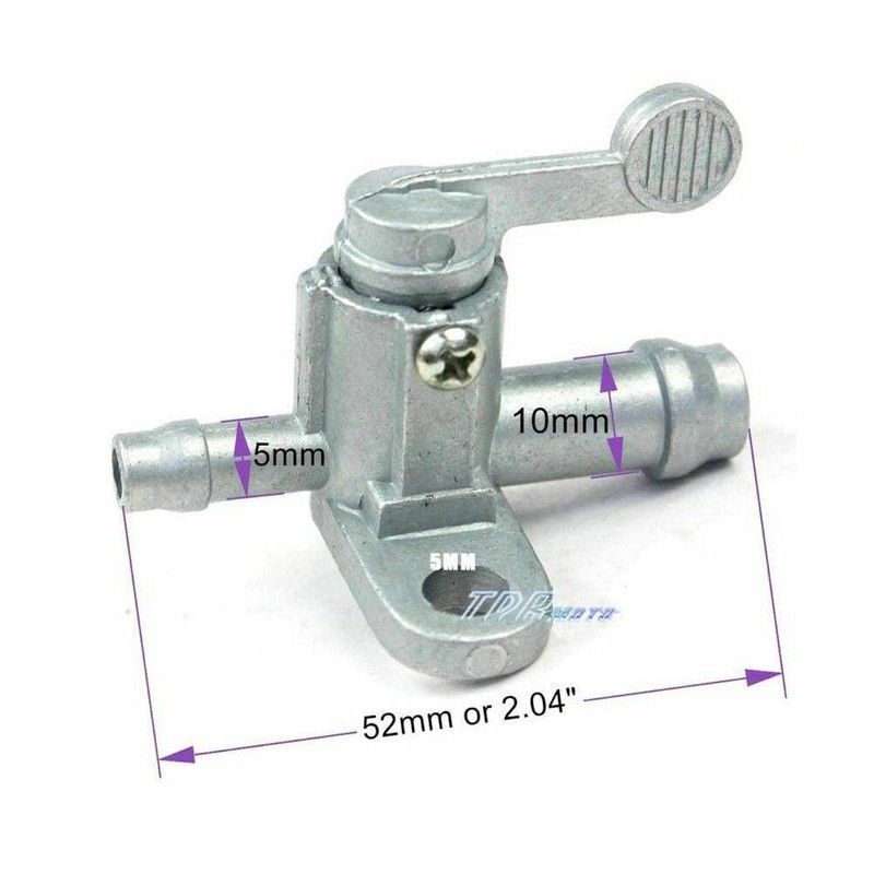 TDR Inline Fuel Petcock Shutoff Valve for PW50 PY50 PeeWee