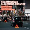 NATGAI 3 Pack Emergency Warning Triangles, Reflective Roadside Safety Triangle
