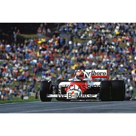 OnlyClassics 1984 Niki Lauda Marlboro MCLAREN 12X18 Poster Grand Prix Formula ONE AUTO Racing
