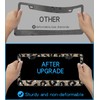 Mulixis Leopard Bedazzled License Plate Frames for Women Diamond License