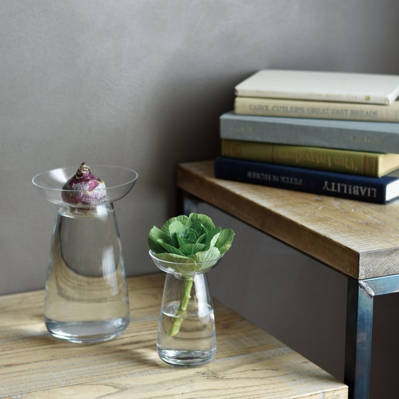 KINTO (キントー) アクアカルチャーベース 120mm クリア フラワーベース ギフト プレゼント 20843