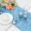 Time to Sparkle 12x108inch Glitter Sequin Table Runner Chair Sashes