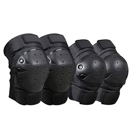 1 par de rodilleras B y coderas para ciclismo, rodilleras para ciclismo de montaña, rodilleras o equipo deportivo                                     