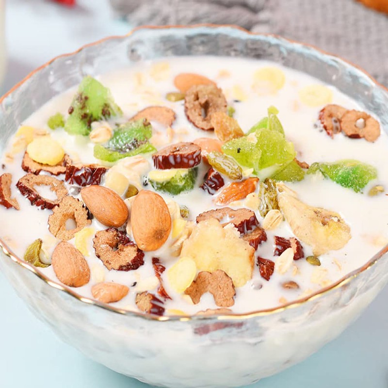 Mixed Nut Oatmeal 500g/bag 17.63oz/bag Breakfast Dietary Fiber 混合坚果燕麦片