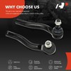 A-Premium 2 x Front Outer Tie Rod Ends, Compatible with