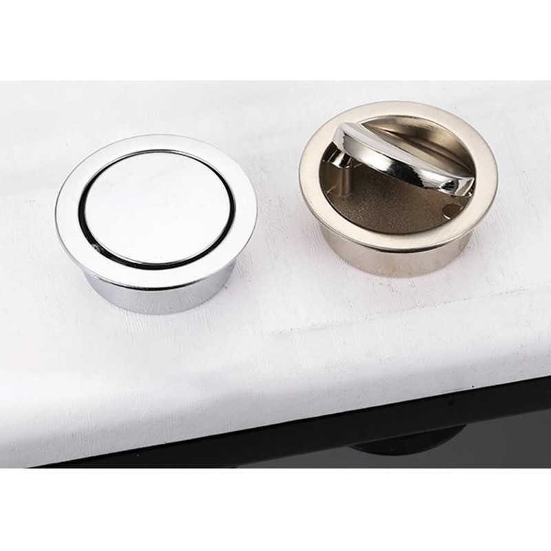 FEEIMOL Pack of 4 Tatami Hidden Handles Embedded Pull Ring