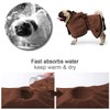RCruning-EU Dog Bath Towel Quick Drying Towels Dog/Cat with Adjustable