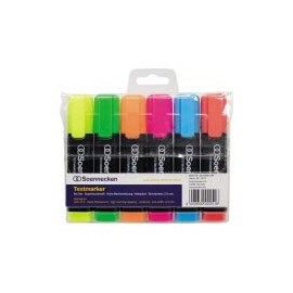 Soennecken Highlighter 3374 Assorted Pack of 6