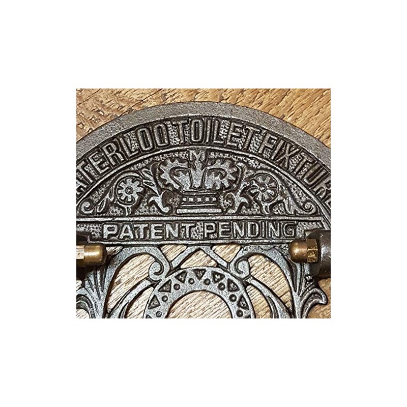 Cast Antique Iron Toilet Roll Holder Waterloo