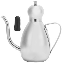 Mini Oil Bottle 304 Stainless Steel Oil Dispenser Vinegar Container Kitchen Accessory0.5L