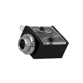 35RAPC2AV Socket Jack 3,5mm female mono with on/off switch angled 90° SWITCHCRAF