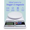 Gramera Electrónica para Cocina, Báscula Precisa 1 g–10 kg Ideal